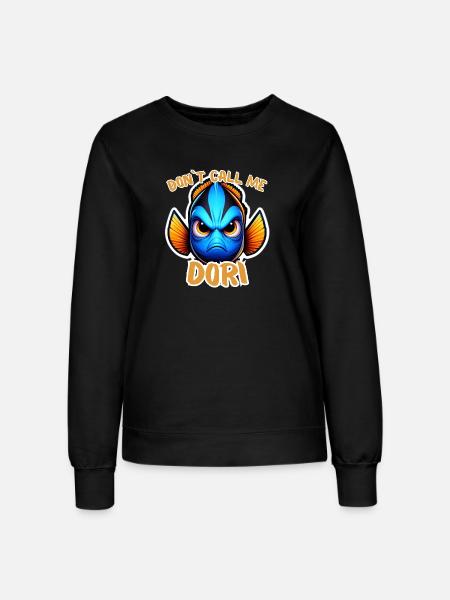 Wütende Dori - Frauen Sweatshirt - Schwarz