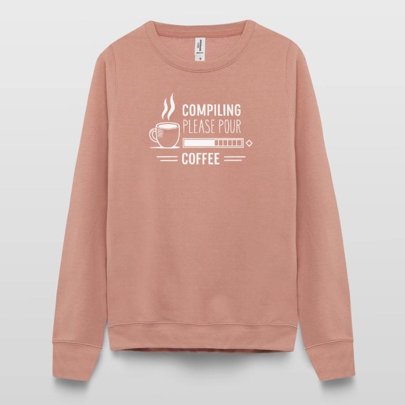Programmers generate code from coffee Women’s Sweatshirt