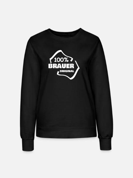 Brauer - Frauen Sweatshirt - Schwarz