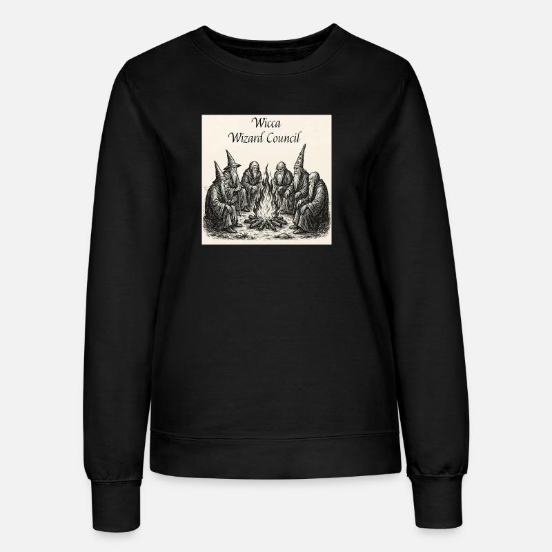 Wicca Wizard Council - Women’s Sweatshirt - black