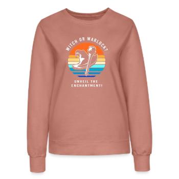 Halloween Gender Reveal - Frauen Sweatshirt - Altrosa - Vorne - AI Model Female 172 dark (172cm)
