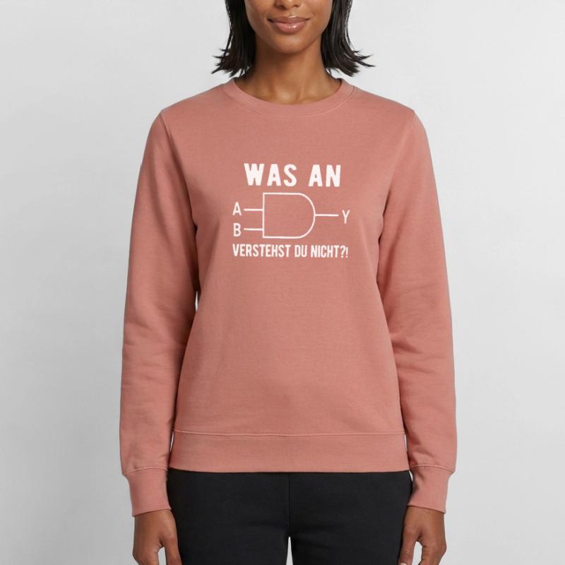 Computer Informatiker Nerd Programmierer Admin Ges Frauen Sweatshirt