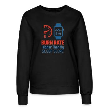Startup-gründer Survivor Burnout Recover - Frauen Sweatshirt - Schwarz - Vorne - AI Model Female 172 light (172cm)