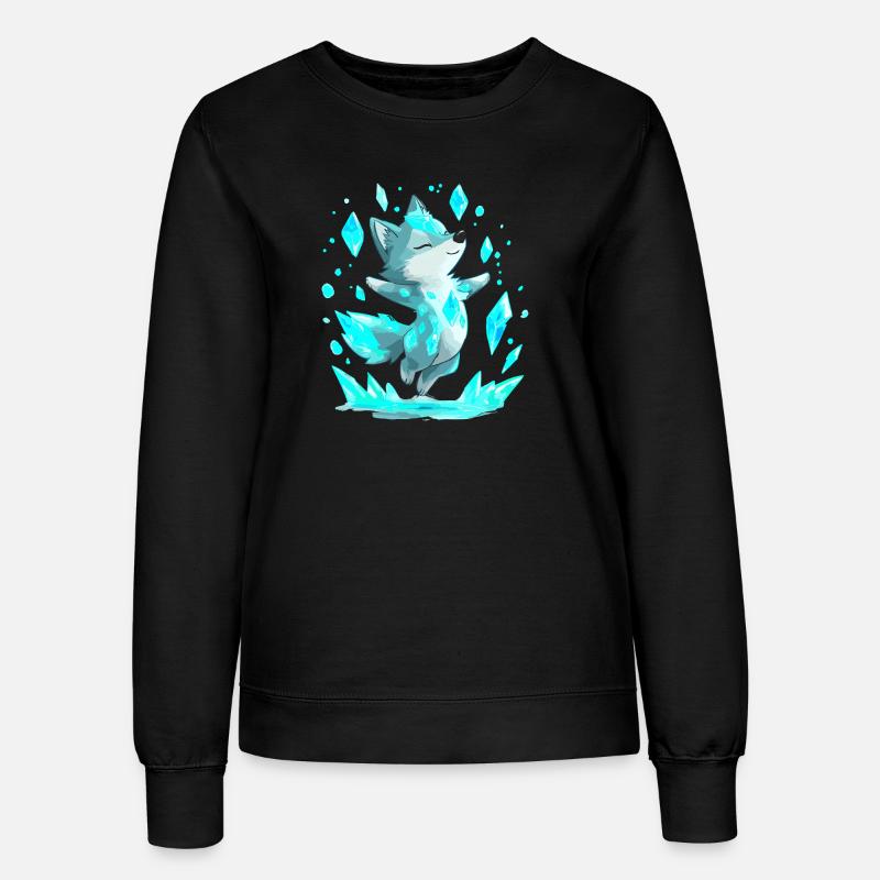 Eisfuchs Crystal Delight - Women’s Sweatshirt - black