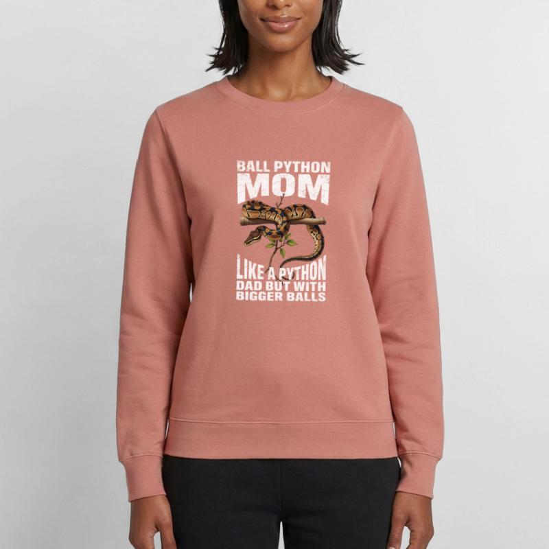 Maman Python roi Maman Serpents Terrarium Python Sweat Femme