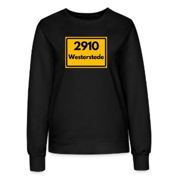 ANCIEN CODE POSTAL RETRO 2910 WESTERSTEDE - Sweat Femme - noir - Devant - AI Model Female 172 light (172cm)