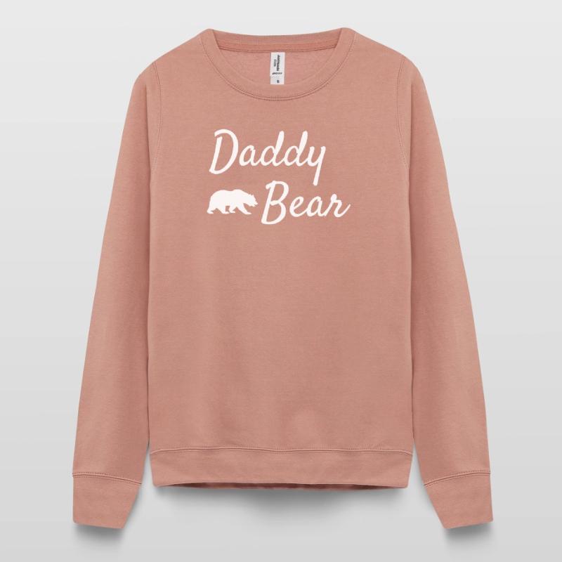 Daddy Bear Script Logo Women’s Sweatshirt