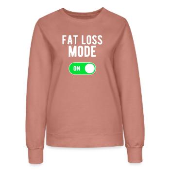 Mode de perte de graisse ON Nutrition Alimentation Perte de graisse - Sweat Femme - rose poudré - Devant - AI Model Female 172 dark (172cm)