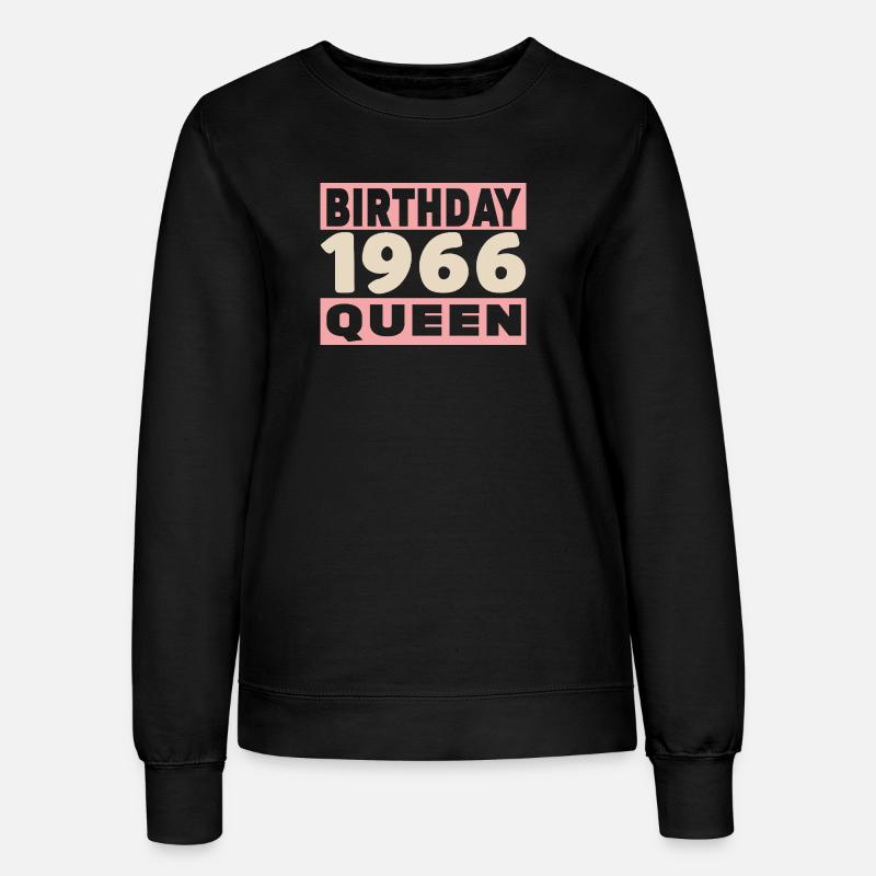 Biker 60 Years 1966 Anniversary - Women’s Sweatshirt - black