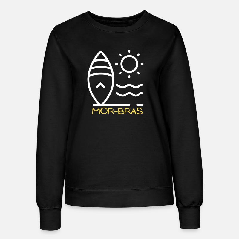 Mor BHs - Frauen Sweatshirt - Schwarz