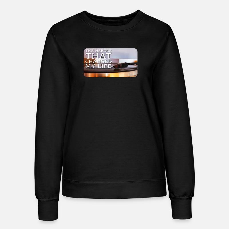 The needle that changed my life - Women’s Sweatshirt - black