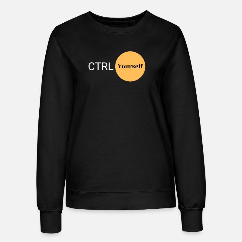 CTRL Vous-même - Sweat Femme - noir