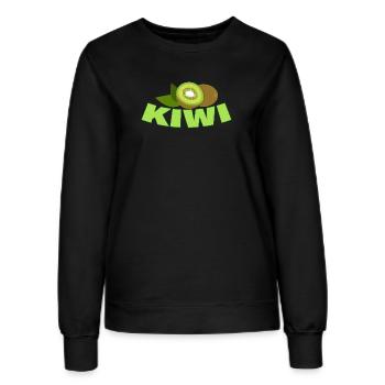 KIWI - Sweat Femme - noir - Devant - AI Model Female 172 light (172cm)