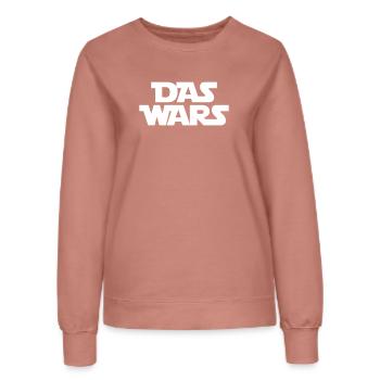 Voilà - Sweat Femme - rose poudré - Devant - AI Model Female 172 dark (172cm)