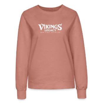Vikings Legacy - Frauen Sweatshirt - Altrosa - Vorne - AI Model Female 172 dark (172cm)