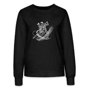 Salsa Dance Dance Couple - Women’s Sweatshirt - black - Front - AI Model Female 172 light (172cm)