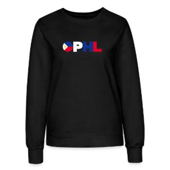 Philippines - Women’s Sweatshirt - black - Front - AI Model Female 172 light (172cm)