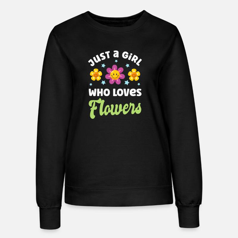 Fleurs Fleurs - Sweat Femme - noir