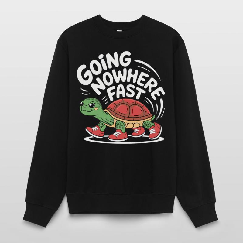 Rythme de tortue avec style Sweat Femme