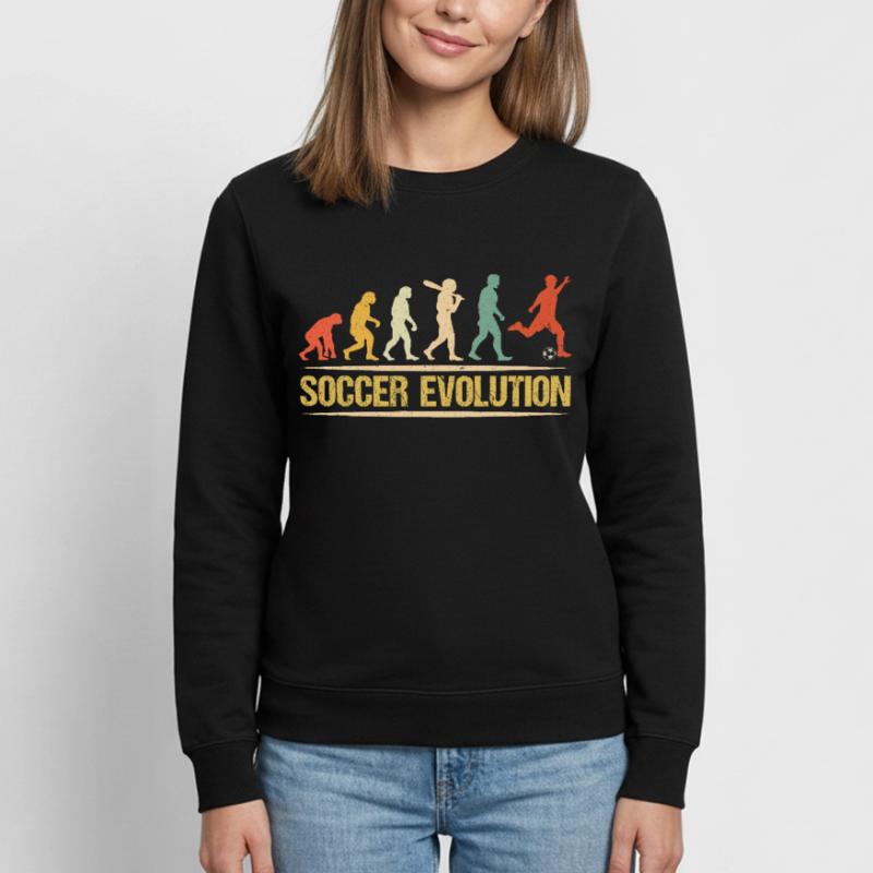 Soccer Evolution Frauen Sweatshirt