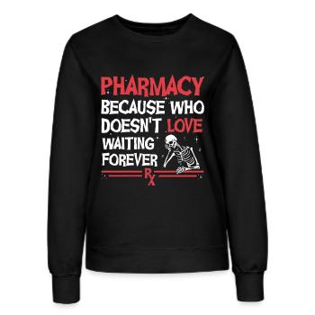 Pharmacy Halloween - Frauen Sweatshirt - Schwarz - Vorne - AI Model Female 172 light (172cm)