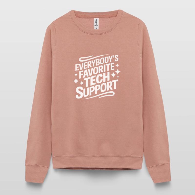 Technischer Support Computerfreak Nerd Frauen Sweatshirt