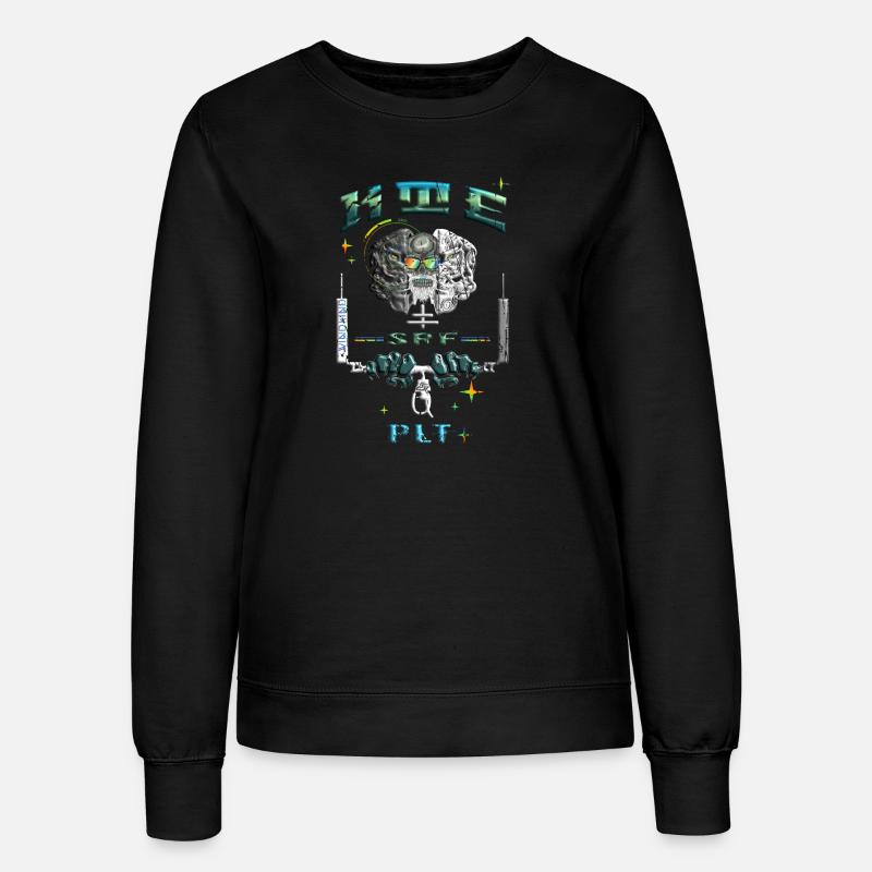 Kitesurfpilot - Frauen Sweatshirt - Schwarz