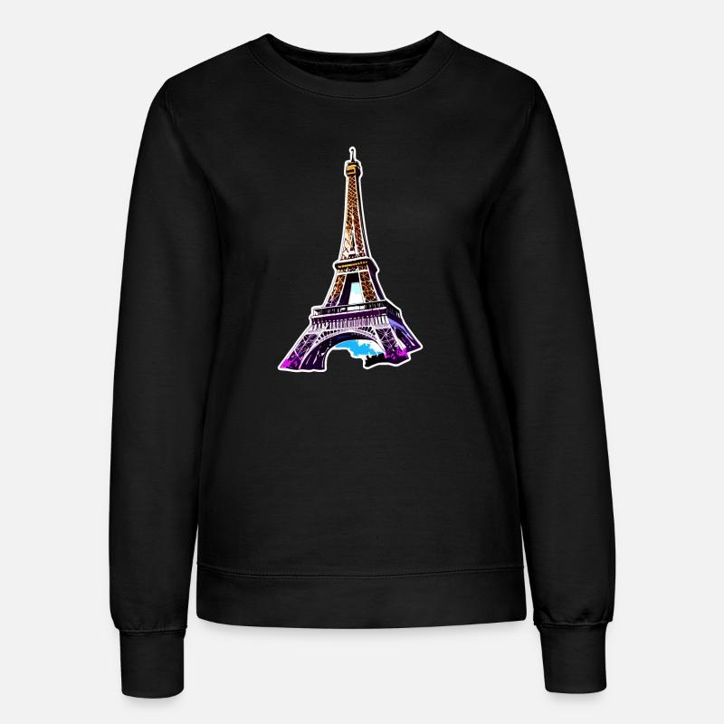 Eiffel tower #15 - Women’s Sweatshirt - black