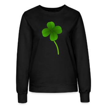 cloverleaf - Sweat Femme - noir - Devant - AI Model Female 172 light (172cm)