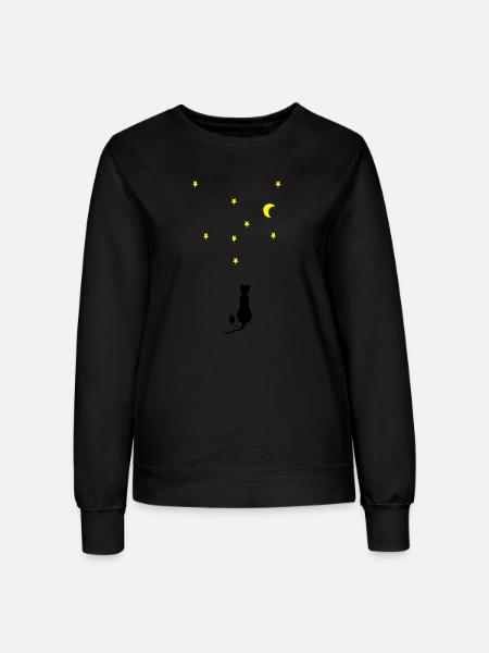 Cat and Mouse - Women’s Sweatshirt - black