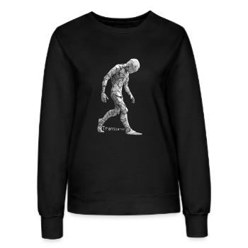Transparent - Stop à l’intimidation - Sweat Femme - noir - Devant - AI Model Female 172 light (172cm)
