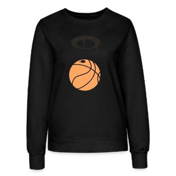 Basket-ball - Sweat Femme - noir - Devant - AI Model Female 172 light (172cm)