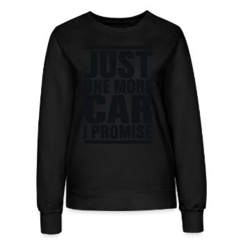 Nur noch ein Auto, das ich verspreche - Mechanic Car Lover - Frauen Sweatshirt - Schwarz - Vorne - AI Model Female 172 light (172cm)