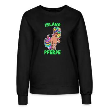 Horses Pony Icelandic Horses Icelandic Quote Horse Fan - Women’s Sweatshirt - black - Front - AI Model Female 172 light (172cm)