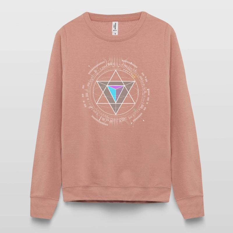 nerd cpu pyramid illuminati game wow hacker code Women’s Sweatshirt