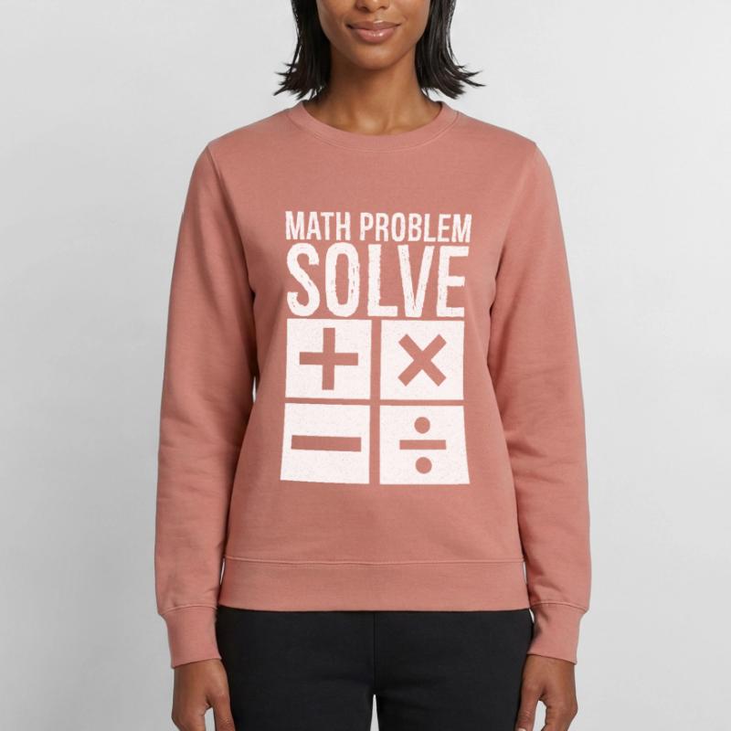 math problem solve Women’s Sweatshirt