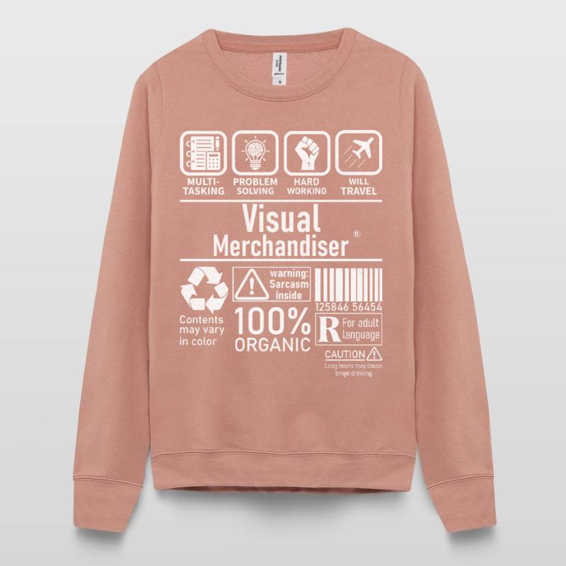 Visual Merchandiser multi tasking problem solving Women’s Sweatshirt