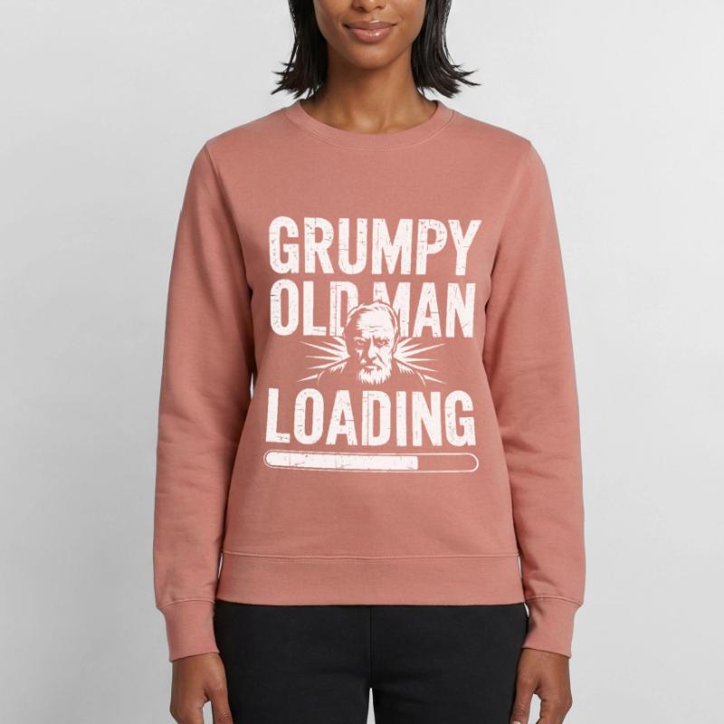 GrumpyOldMan Loading Bar Women’s Sweatshirt