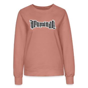 Illuminati - Frauen Sweatshirt - Altrosa - Vorne - AI Model Female 172 dark (172cm)