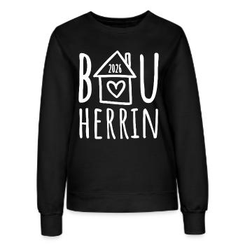 Bauherrin 2026 - Frauen Sweatshirt - Schwarz - Vorne - AI Model Female 172 light (172cm)