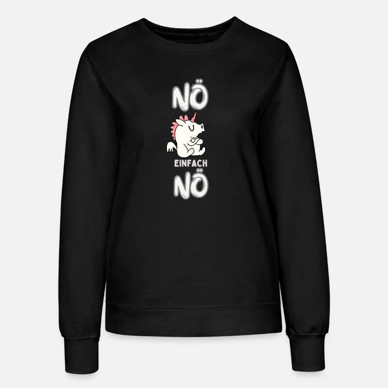 "Nope, just nope" - Women’s Sweatshirt - black