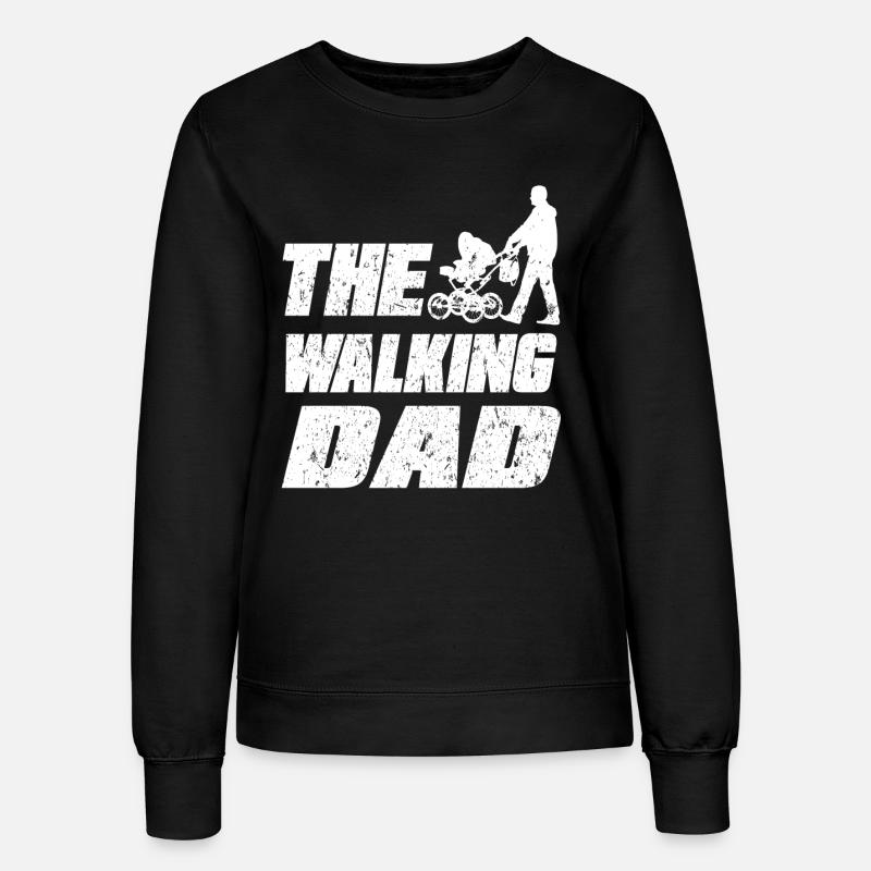 The Walking dad - Women’s Sweatshirt - black