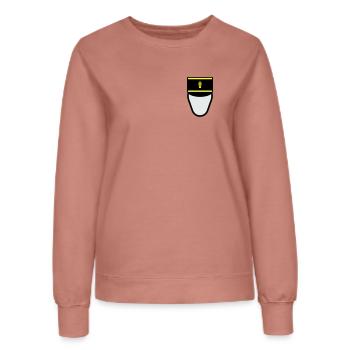 Gendarm Képi G.M. (Mobile Constable) - Frauen Sweatshirt - Altrosa - Vorne - AI Model Female 172 dark (172cm)