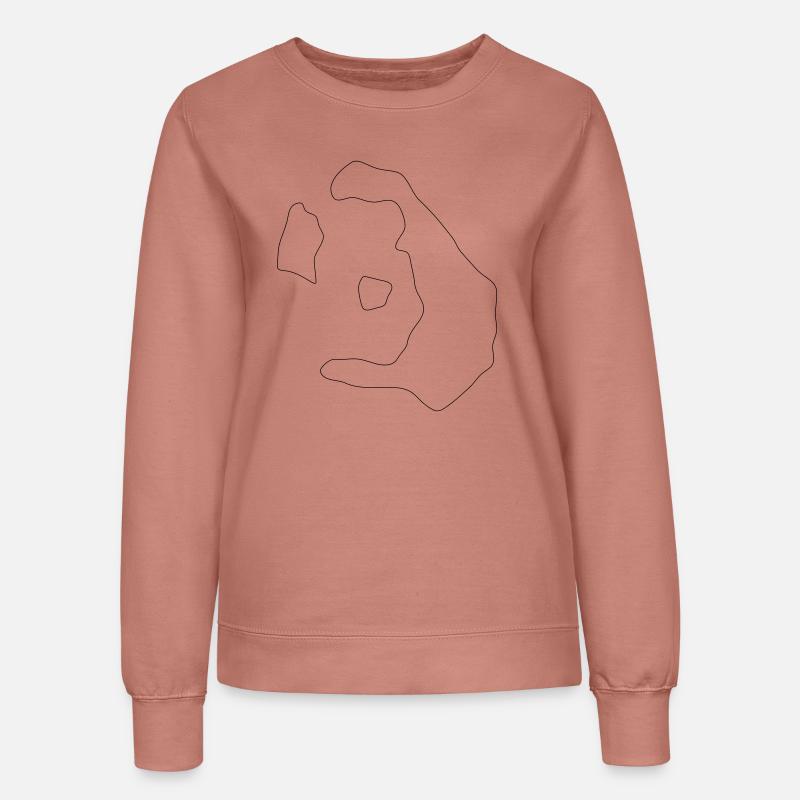 Santorini - Women’s Sweatshirt - dusky rose
