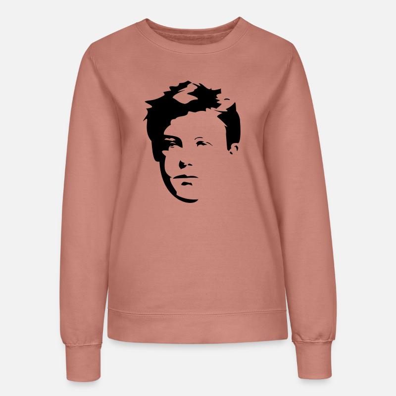 Rimbaud - Women’s Sweatshirt - dusky rose