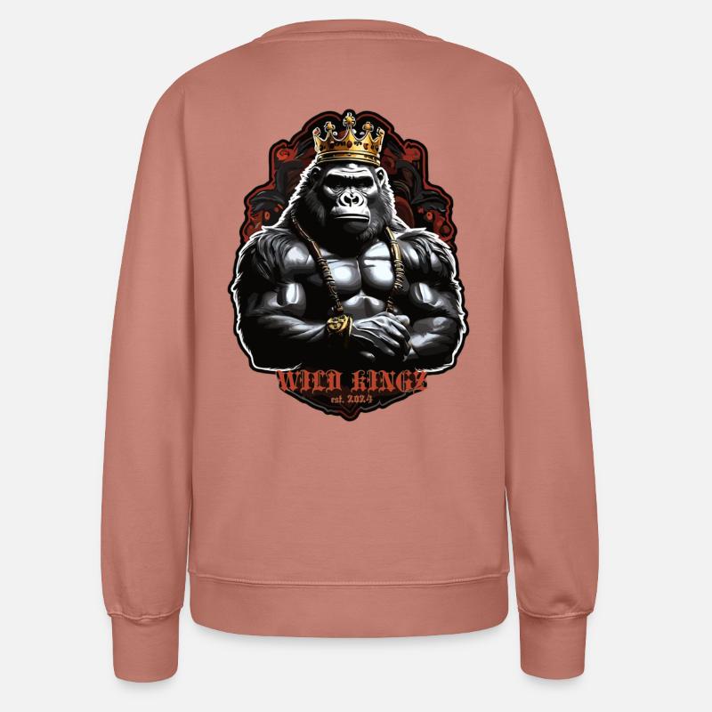 Gorilla - Women’s Sweatshirt - dusky rose