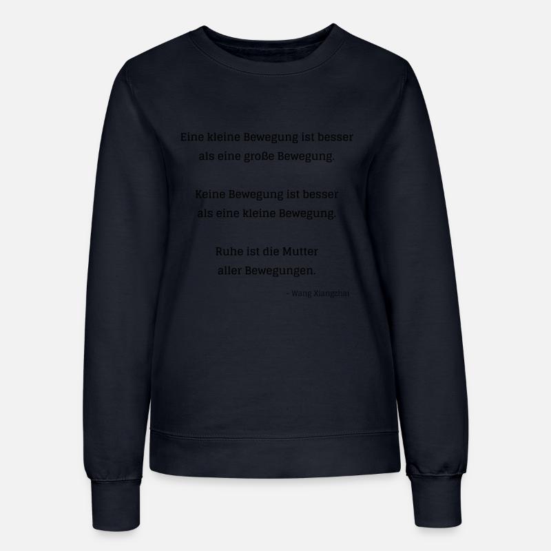 A small movement - Women’s Sweatshirt - french navy