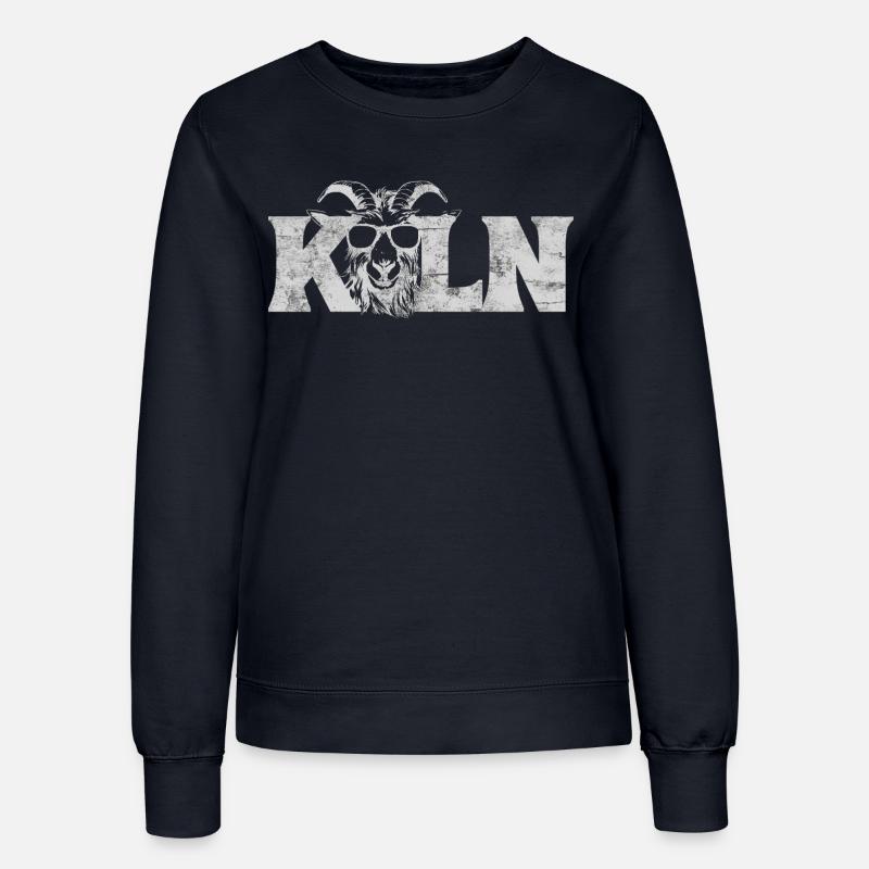 Geissbock cologne lettering - Women’s Sweatshirt - french navy
