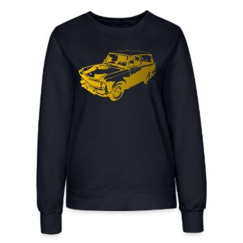  601 Kombi Trabi - Frauen Sweatshirt - Navy - Vorne - AI Model Female 172 light (172cm)