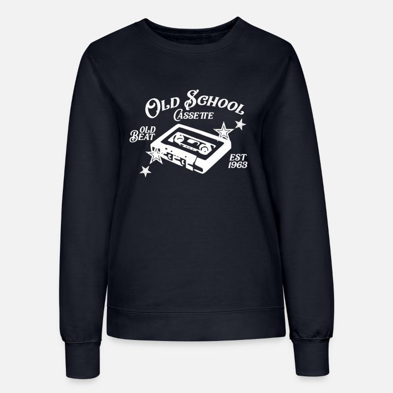 old school - Frauen Sweatshirt - Navy